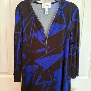 Joseph Ribkoff tunic with diamonte detail